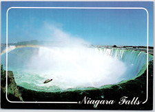 Niagara Falls Canada Horseshoe Falls Maid Of Mist Table Rock House VTG Postcard picture