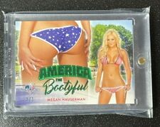 2017 Benchwarmer Megan Hauserman BUTT CARD 2/3 America the Bootyful picture