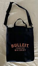Bulleit Bourbon Insulated Embroidered Bottle Carrier Tote Bag Shoulder Strap NEW picture