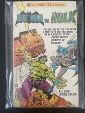 DC and Marvel Present: Batman vs The Incredible Hulk (Warner Books, 1982) picture