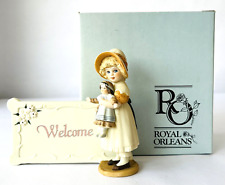 Jan Hagara Mandy Welcome Porcelain Figurine P22306 Ltd Ed Signed w/ Box 1987 picture
