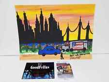 Goodfellas Henry Hill Signed Original Art Painting - You Know US JSA Certified picture