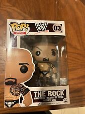 WWE Funko Pop The Rock #03 2013 Good Shape W/protector picture