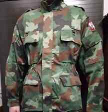New Serbian Yugoslavian army parka jacket coat military camouflage camo woodland 