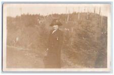 Seattle Washington WA Postcard Mrs. Grant Wearing Hat c1920's RPPC Photo picture