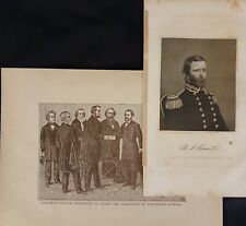 1865 Portrait And 1881 Print Of Lieutenant General Ulysses S. Grant picture