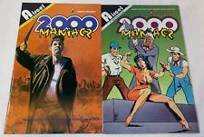 Herschell Gordon Lewis 2000 MANIACS horror movie comics #1 and 3 ~ mid-grade picture