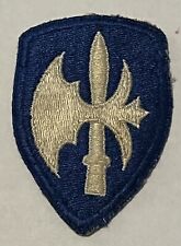 WW2 US Army Patch 65th Infantry Division Battle Axe Halberd Shield European picture