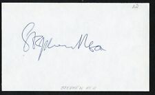 Stephen Rea signed autograph auto 3x5 Cut Irish Actor on Stage and Screen picture