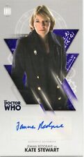 JEMMA REDGRAVE autograph trading card, 10TH DOCTOR ADVENTURES WIDEVISION picture