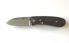 Ka-Bar 4082 Phat Dozier Folding Knife AUS-8A Micarta Taiwan Discontinued picture