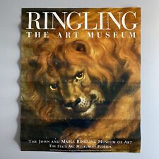 Vintage John and Mable Ringling The Art Museum Florida Poster 18x22