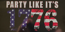Party Like It's 1776..2nd Amendment... Truck AR  Decals Sticker  (4 Pack) #058 picture