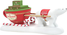 Teacup Delivery Service Department 56 North Pole Village 6011407 Christmas bear picture