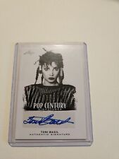 Leaf pop century Toni Basil autograph card picture
