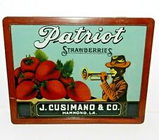 Orignal Patriot Strawberries J. Cusimano & Co. Advertising 20
