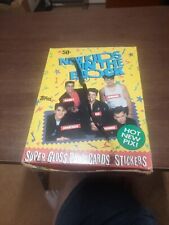 1989 Topps New Kids On The Block Trading Cards Box 36 Packs Inside picture