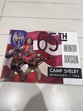 Rare Book 65th Infantry Division Camp Shelby Mississippi 1944 WW2 w/ Provenance picture