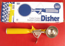 SYSCO ICE CREAM SCOOP COLOR CODED YELLOW HANDLE ITEM # 4338794 USA QUALITY  picture