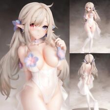 Pure White Japanese ANIME HENTAI ACTION FIGURE Elf PVC 25cm Toy Model Doll Gift picture
