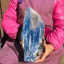 10.67LB Rare Natural Blue Kyanite Crystal Quartz Rough Mineral Specimen Healing picture