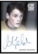 Anton Yelchin Star Trex Chekov Autograph Card Auto picture