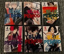 Blue Period Authentic Manga Volumes 1-13 English picture