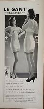 1939 Warners LeGant girdle bra garters women's vintage fashion ad picture