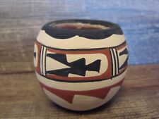 Small Jemez Indian Pottery Hand Painted Pot by Martina C. picture