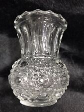 Vintage Leaded Crystal Cut Glass Toothpick Holder picture