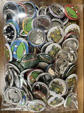 Tmnt Pinback Buttons 1.25 Inch Set Of 100 Various Teenage Mutant Ninja Turtles picture