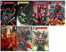 🔥 SPAWN SCORCHED #1 IMAGE LOT OF 7 REGULAR & VARIANTS 🔥 NM picture