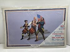 Vintage Bicentennial USA 1776 Placemat The Spirit Of “76 Flag Set Of 3 picture