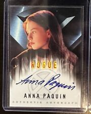 2000 Topps X-Men the Movie Authentic Autograph Anna Paquin as Rogue Rare Auto picture
