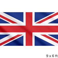 Extra Large Union Jack Flag 9x6ft Huge, Massive Union Flag Free UK Delivery picture