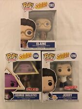 Funko Pop Seinfeld Figure Lot - Jerry, George, and Elaine picture