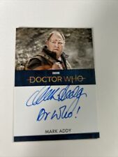 2018 Rittenhouse Doctor Who Mark Addy As Paltraki Autograph Trading Card picture