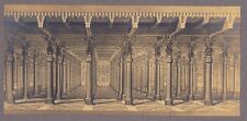 PERSEPOLIS Restoration of the palace of hundred columns mounted 1800s photo picture