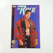 The Rock #1 NM Rare Newsstand Official WWF Dwayne Johnson (2001 Chaos Comics) picture