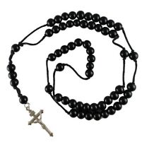 Catholic Rosary Beaded Christian Pendant Locket for Men & Women (Small - 6 mm) picture