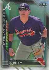 Austin Riley 2016 Bowman Chrome Top 100 parallel insert RC rookie card picture