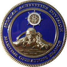 CIA Special Activities Division Maritime Operations Branch Challenge Coin. 2