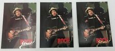 (3)x Bob Dylan 1991 RockStreet Music Rock & Roll PROMO Trading Card Lot  picture