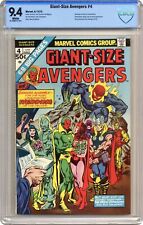 Giant Size Avengers #4 CBCS 9.4 1975 21-238F1F1-011 picture