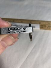 Vintage Metal Key Chain Bottle Cap Opener Dannon Natural Spring Water picture