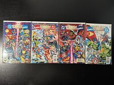 Brand New DC vs Marvel 1-4 (Marvel Versus DC) Complete Set 4 Issues 1996 picture