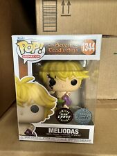 Funko Pop The Seven Deadly Sins Meliodas #1344 PX Exclusive Chase w/ Protector picture