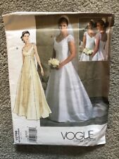 Vogue 2788 ~ Misses/Misses Petite Wedding Dress --Size 18-20-22 ~ 2004 ~ Uncut picture