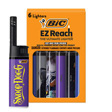 BIC EZ Reach Snoop Dogg Lighter, 6 Count Pack (Assortment of Designs May Vary) picture
