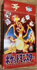 Pokemon Playing Cards Red  Charizard Rare vintage nintendo Poker Decks card 1996 picture